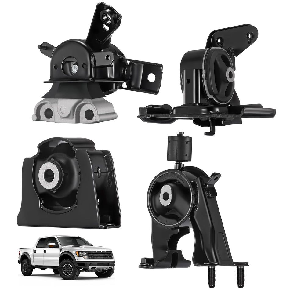 BDFHYK 4PCS Engine Motor and Trans Mounts Compatible with Scion xB Base 2008-2015 2.4L L4 Replace A62067,A62070,A62071,A62012,