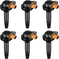 BDFHYK 6PCS Ignition Coil Pack UF646 for Lincoln MKS MKT Navigator,Ford F-150 Explorer Expedition Taurus Flex 2012-2017 V6 3.5L