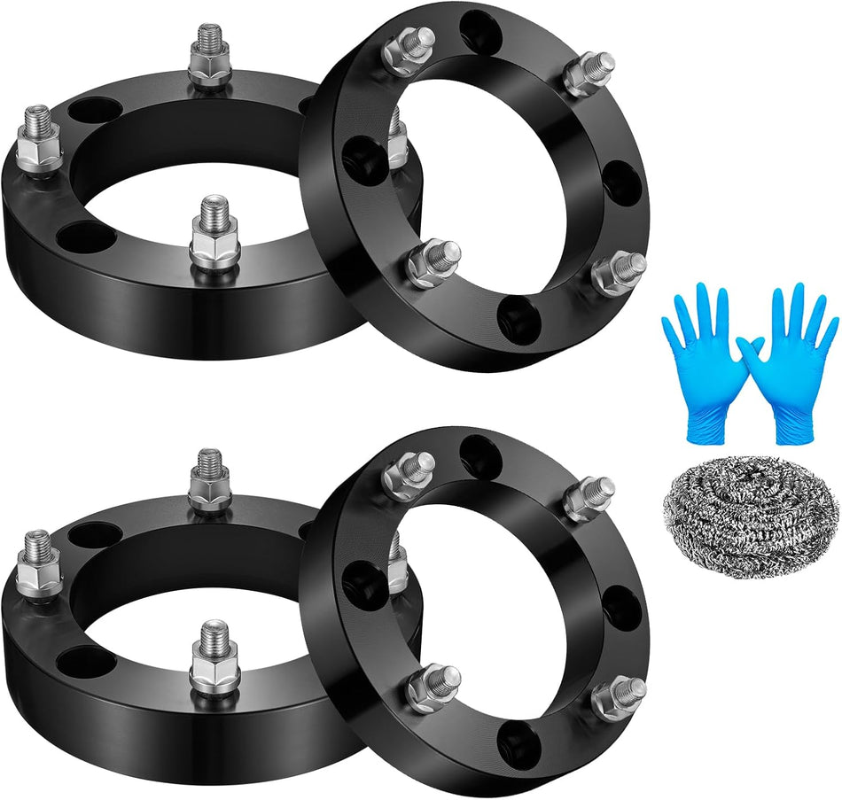 BDFHYK 4x156mm Wheel Spacers 1.5 inch Wheel Spacer Compatible with Polaris Ranger RZR 800 RZR S XP RZR 4 RZR 900, Forged 4 Lug Wheel Adapters M12x1.5 & 131 mm Hub Bore, Set of 4, Not Hubcentric