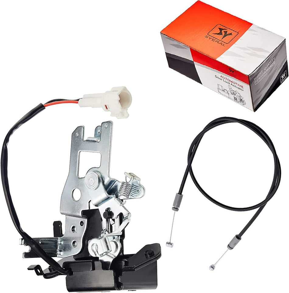 SYERAL Tailgate Door Lock Actuator Rear Liftgate 931-861 64680-0C010 Trunk Latch Actuator Compatible with Toyota Sequoia 2001 2002 2003 2004 2005 2006 2007