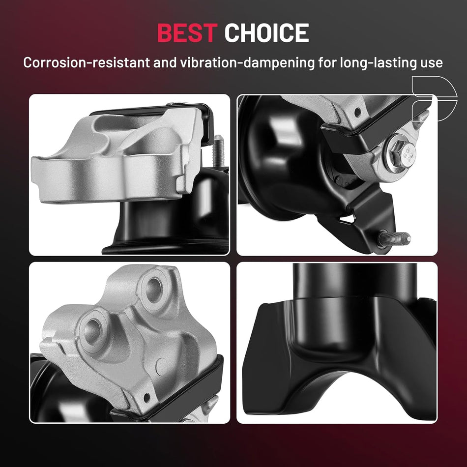 BDFHYK 1PCS Engine Motor and Trans Mounts Compatible with Honda Civic 2012-2015 1.8L L4 Replace A65091