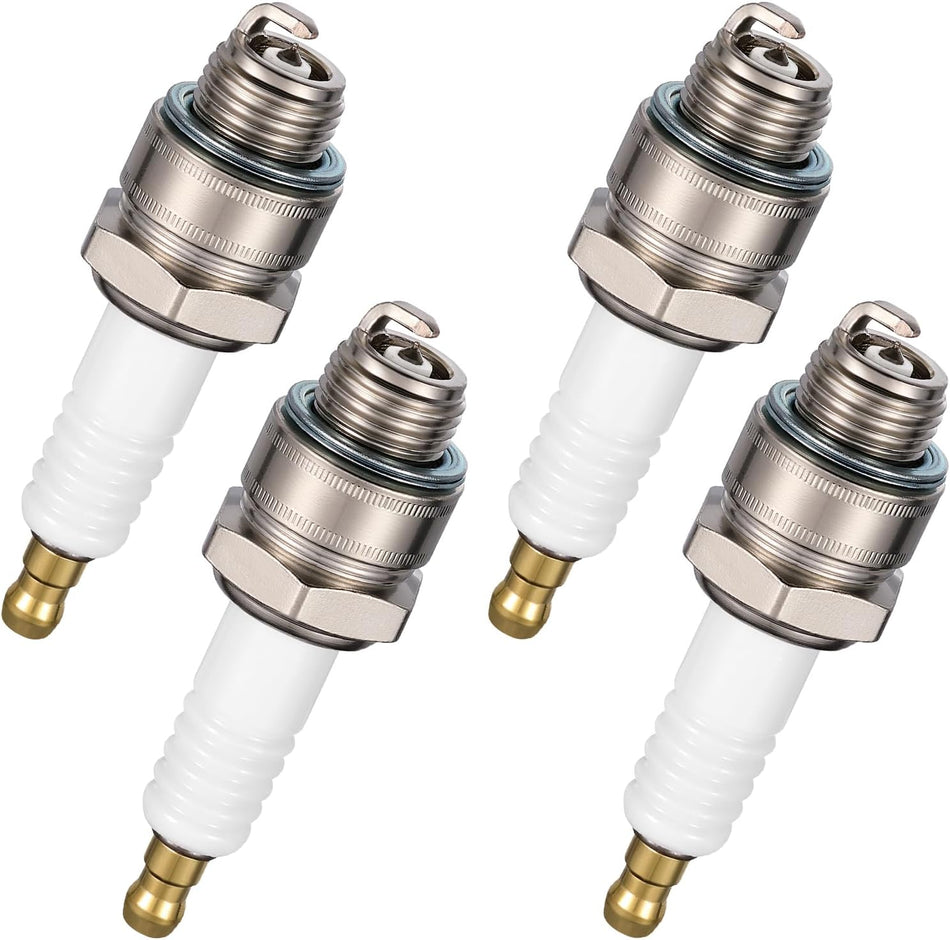 BDFHYK J8C Universal Iridium Spark Plugs Compatible with Various types of motors, Set of 4
