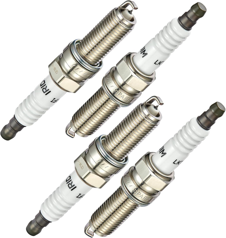 BDFHYK Set of 4 Iridium Spark Plug Compatible with Honda 2016-2020 HR-V,2012-2015 Civic,Compatible with Acura 2007-2012 RDX 1.8L 2.3L L4 Engine Replacement for XP5701 93911 9407 LKR7AIX