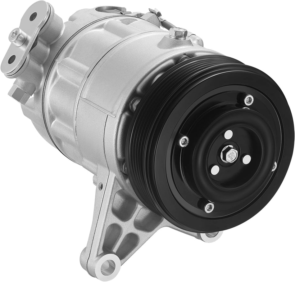 BDFHYK Air Conditioning A/C Compressor 98565 Compatible with Buick Allure 2010 V6 3.0L/3.6L, LaCrosse 2010 V6 3.0L, LaCrosse 10-11 V6 3.6L, Cadillac SRX 10-11, Saab 9-4X 2011
