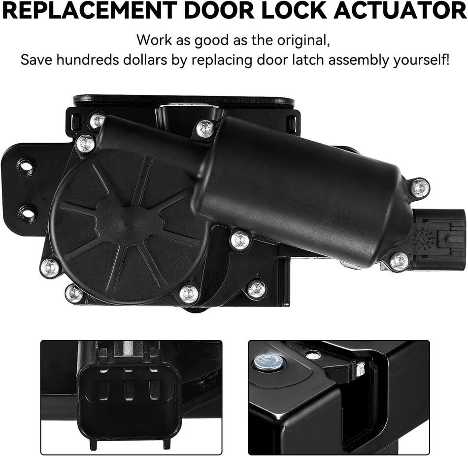 SYERAL 931-107 Tailgate Liftgate Trunk Latch Lock Actuator Motor 13501872 13581405 Compatible with Chevy Suburban Tahoe Traverse, Compatible with Cadillac Escalade GMC Acadia Yukon Terrain 2007-2017