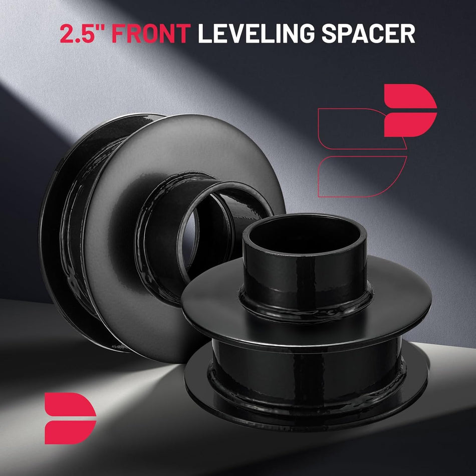BDFHYK 2.5inch Front Leveling Kit with Track Bar Relocation for Ford F250/F350/F450 Super Duty 4WD 2011-2023