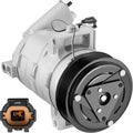BDFHYK 58410 A/C Compressor with Clutch For Nissan NV1500 2012-2021, NV2500 2012-2021, NV3500 2012-2021, Pathfinder 2005-2012, V6 4.0L