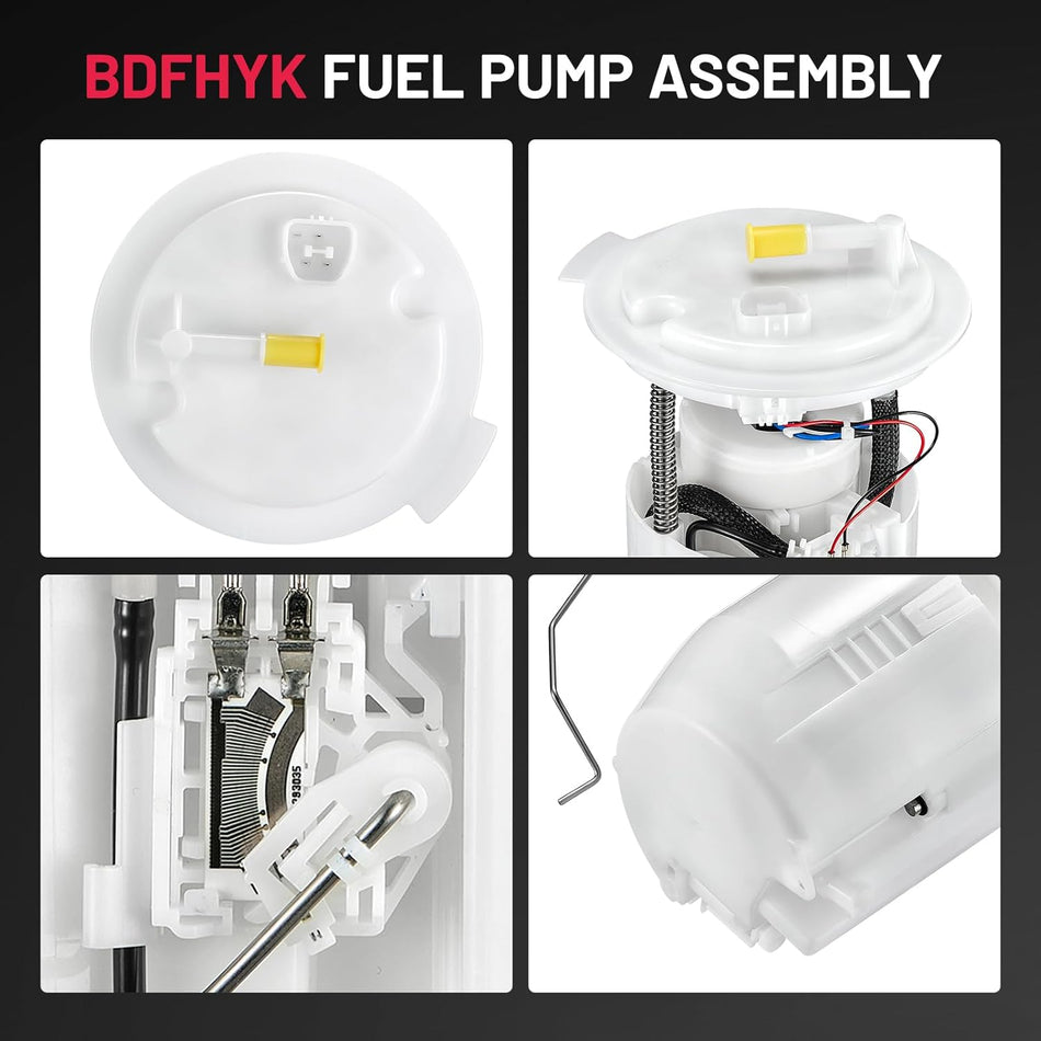 BDFHYK Fuel pump module assembly E7220M for Dodge Caliber L4 1.8L 2.0L 2.4L 2007-2011, Jeep Compass L4 2.0L 2.4L, Jeep Patriot L4 2.0L 2.4L 2007-2016 2007 2008 2009 2010 2011 2012 2013 2014 2015 2016