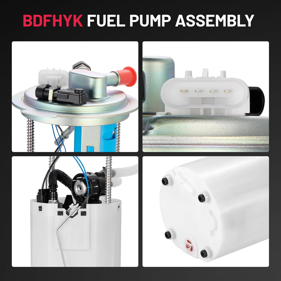 BDFHYK Electric Fuel Pump Module Assembly Compatible with Hummer H3 2006-2008 3.5L 3.7L 5.3L L5 V8 Replace E3724M