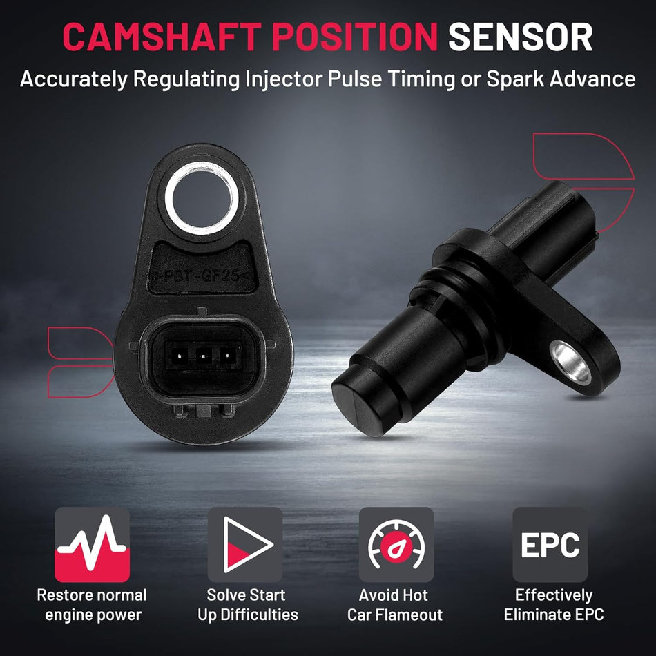 907-856 Cam Camshaft Position Sensor 2PCS for Toyota RAV4 Matrix Venza Corolla Highlander 4Runner Camry Prius Sienna Avalon C-HR, Scion xD tC iA iM, Lexus CT200h ES300h NX300h, Pontiac Vibe