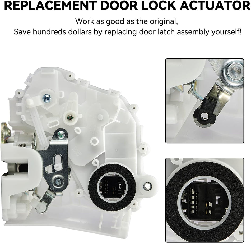 SYERAL Door Latch Lock Actuator Motor Rear Right Passsenger Side Compatible with Honda CR-V 2007-2011 Replacement for 72610SWAA01