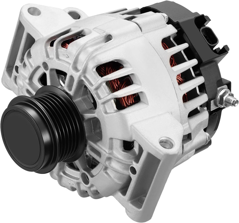 BDFHYK Alternator Compatible with Buick Regal 2015-2017 2.4L L4,Compatible with Chevrolet Equinox 2010-2017 2.4L L4,Compatible with GMC Terrain 2010-2017 2.4L L4 Replace 11459N,TG12C067,TG12C174