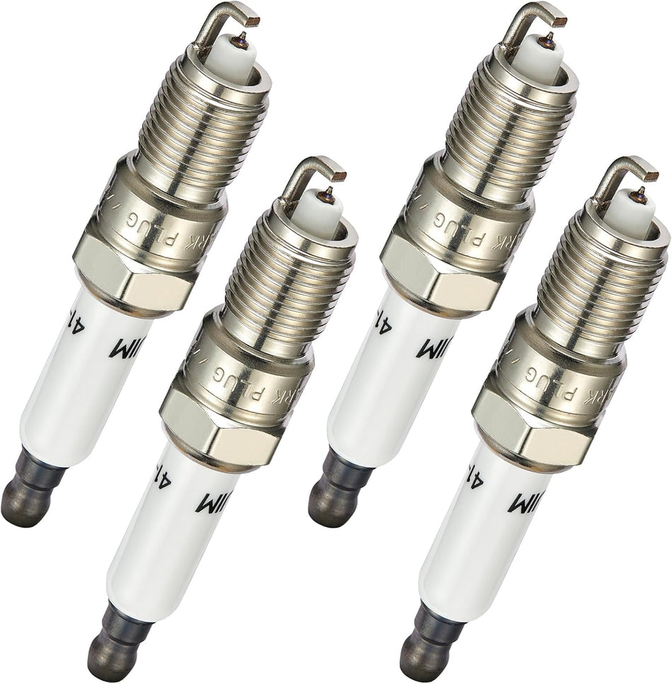 BDFHYK 41-110 Iridium Spark Plugs Compatible with Buick LaCrosse,Compatible with Cadillac Escalade,Avalanche Impala Silverado 2500 HD Suburban 3500 HD Tahoe,Savana Sierra Yukon 4.3L 5.3L 6.0L Set of 4