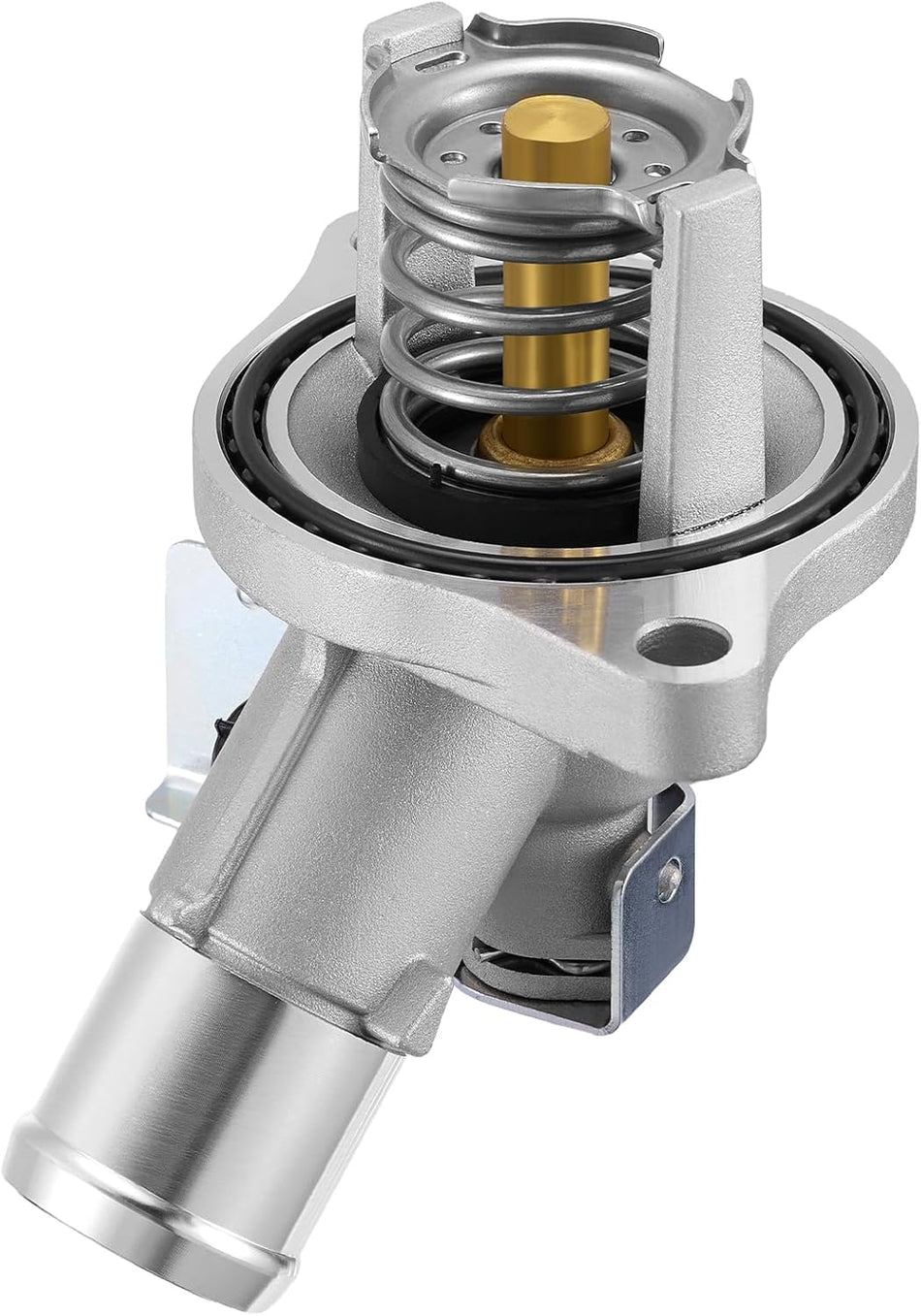 BDFHYK 902-2125 Upgrade Aluminium Coolant Thermostat Housing Assembly Compatible with Buick LaCrosse,Compatible with Cadillac ATS,Compatible with Chevy Colorado Malibu S10,Compatible with GMC Canyon