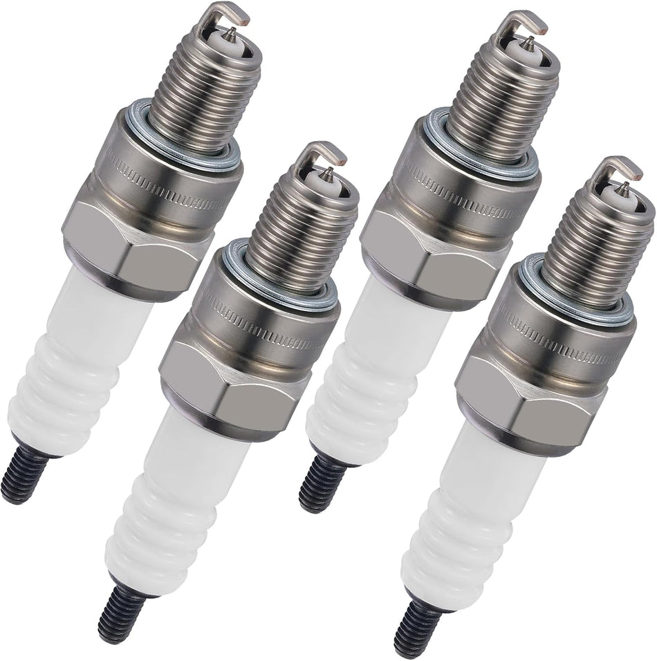 BDFHYK 2983 Iridium Spark Plugs Compatible with Aston Martin DB2-4 1953-1955, DB2 1950-1953, DB3 1951-1952 2.6L L6 Replacement for CR6HSA Set of 4