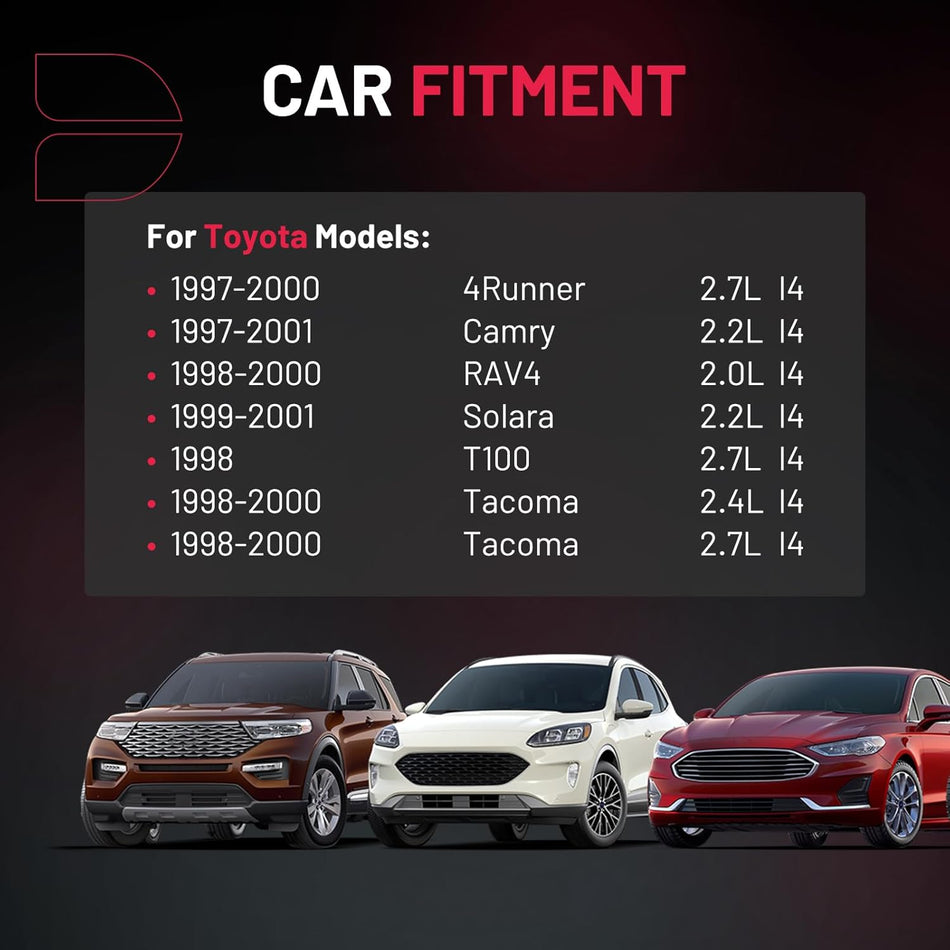 BDFHYK Ignition Coil Packs Compatible with Toyota 1997-2000 4Runner, 1997-2001 Camry, 1998-2000 RAV4, 1999-2001 Solara, 1998 T100, 1998-2000 Tacoma,Coil for C1132 UF181 UF180 5C1298 Set of 2