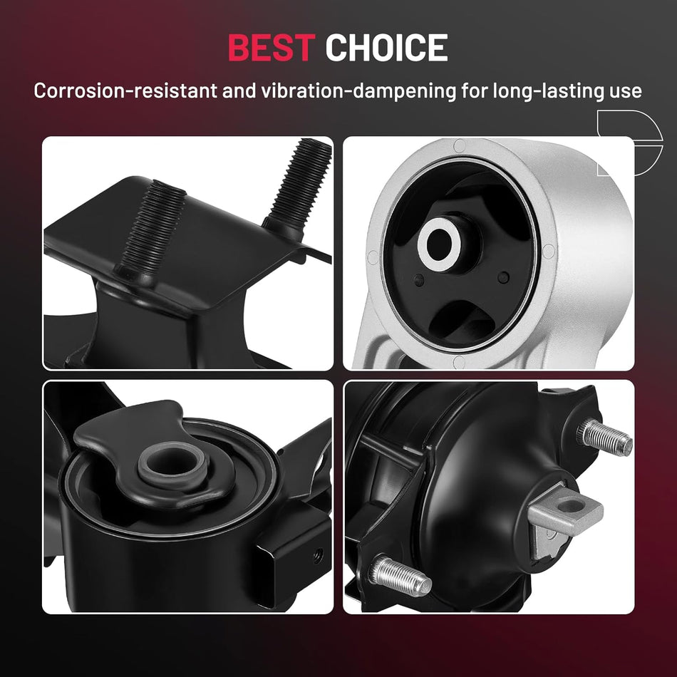 BDFHYK 5PCS Engine Motor and Trans Mounts Compatible with Honda Odyssey 2005-2006 3.5L V6 Replace A4553,A4555, A4559,A6582,A4526,