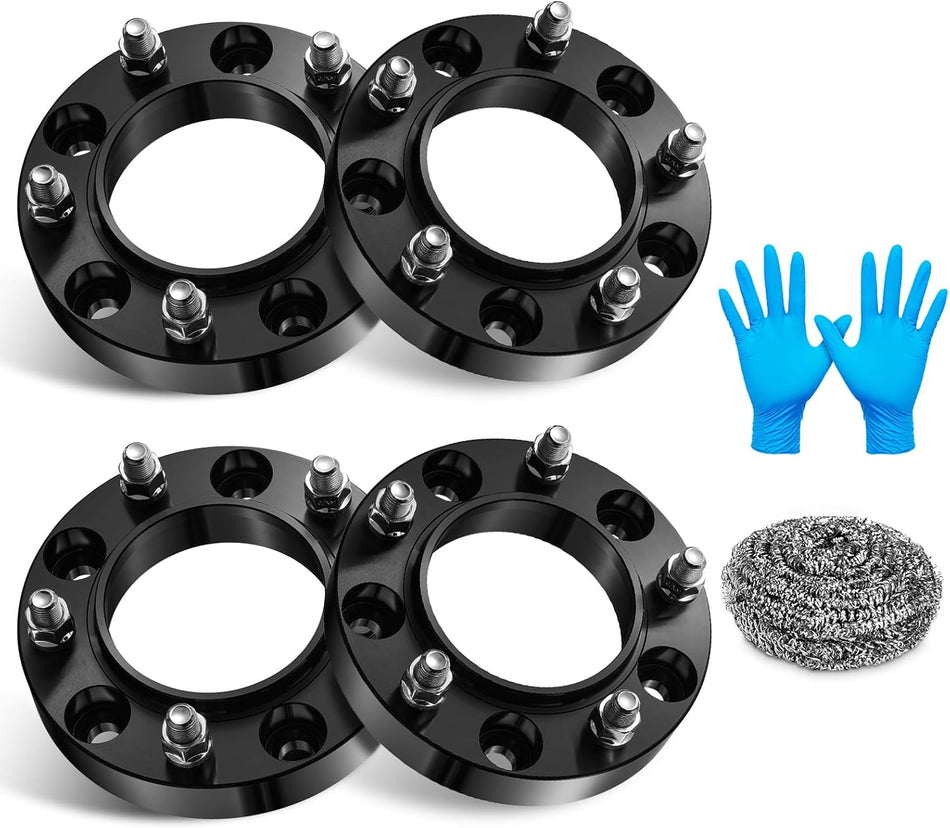 BDFHYK 5x150mm Wheel Spacers 1.25 inch 5x5.9 Hubcentric Wheel Spacer Compatible with 1998-2019 LX470 LX570, 2007-2020 Sequoia Tundra, Forged 5 Lug Wheel Adapters M14x1.5 & 110mm Hub Bore, Set of 4