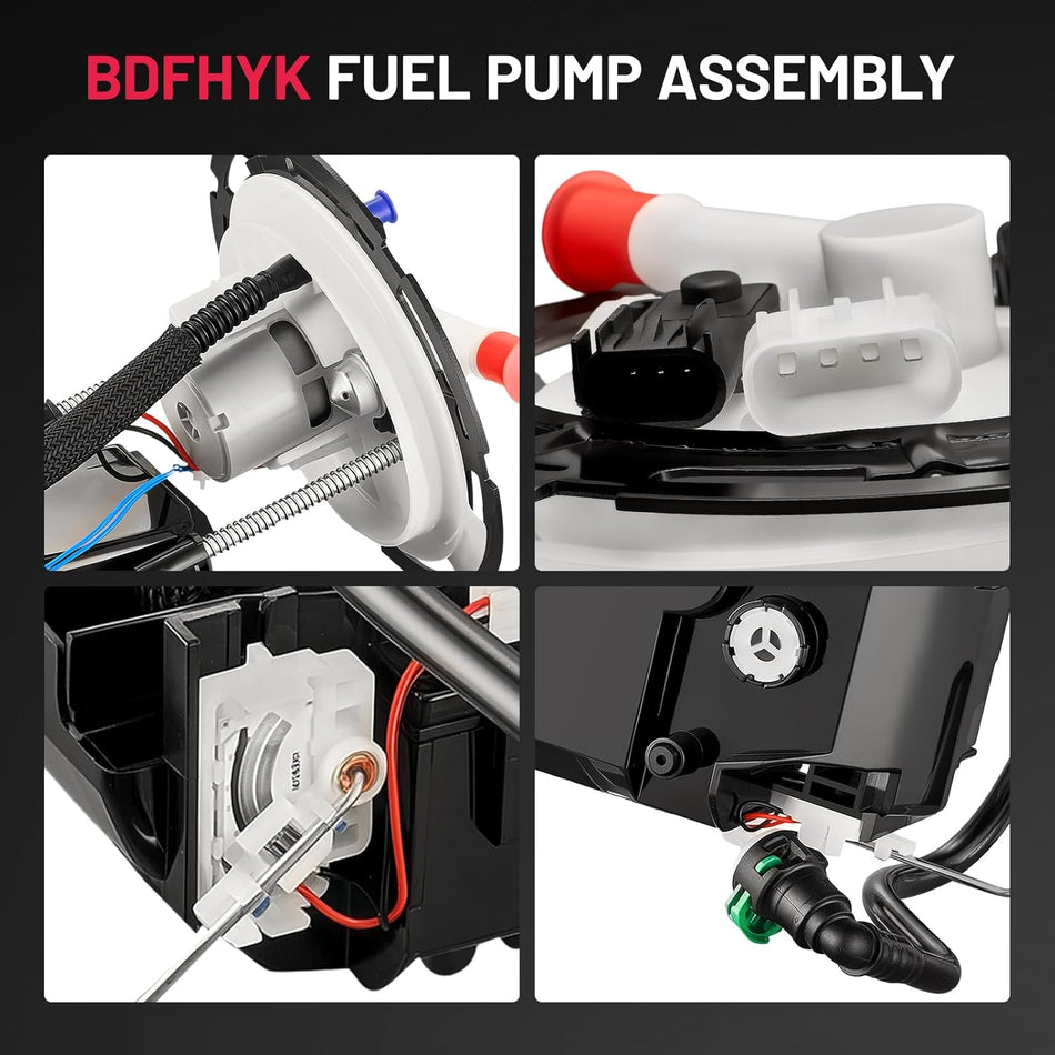 BDFHYK Electric Fuel Pump Module Assembly Compatible with Chevrolet Malibu 2009-2010 2.4L l4, 3.5L V6, 3.6L V6,Compatible with Pontiac G6 2009 2.4L l4, 3.5L V6, 3.9L V6 Replace E3812M