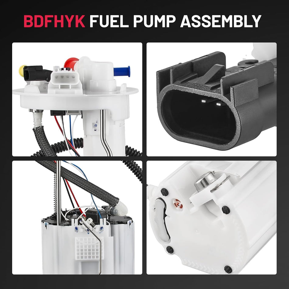 BDFHYK Electric Fuel Pump Module Assembly Compatible with Chevrolet Equinox 2010-2017 2.4L l4,Compatible with GMC Terrain 2010-2017 2.4L l4 Replace E3840M