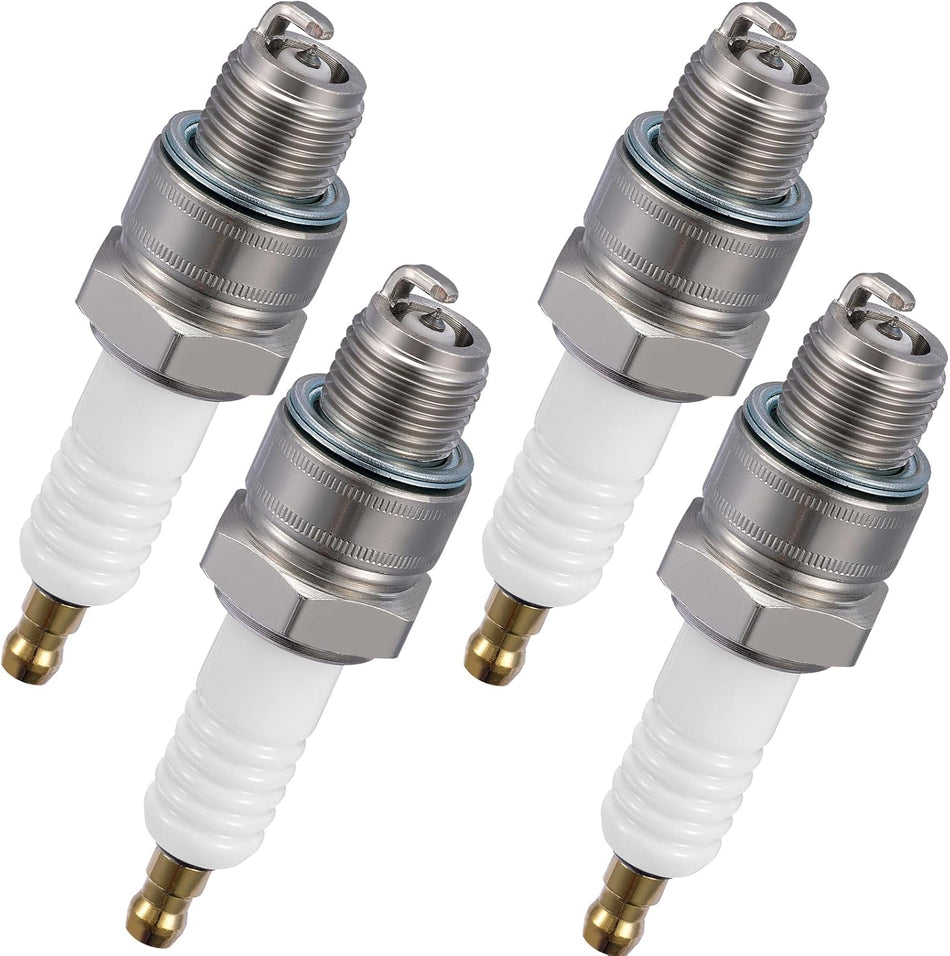 BDFHYK 3922 Iridium Spark Plugs Compatible with Aston Martin DB DB2-4 DB3 for Chevy Corvair for VW Beetle Campmobile Fastback Karmann Ghia Squareback Super Beetle Thing Transporter Set of 4