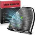 BDFHYK 49357 Cabin Air Filter with Activated Carbon for Mercedes-Benz AMG GT/C/E/CLS/SL Series