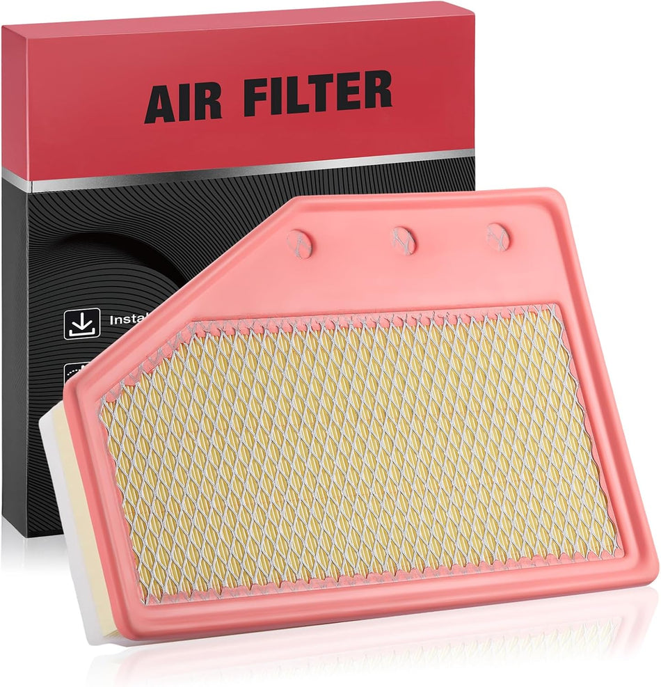 BDFHYK Engine Air Filter Compatible with Buick 2021-2022 Envision, 2018-2020 Regal Sportback/Regal TourX 2.0L l4, Compatible with Cadillac 2019 2020 2021 2022 XT4 2.0L l4, Replace# WA10419, E1538L