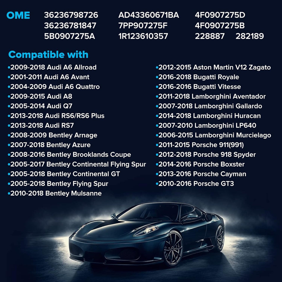 BDFHYK 433MHz TPMS Sensor for Audi V12 Zagato 2012-2015, Bentley, Bugatti, Lamborghini, Porsche Supercars