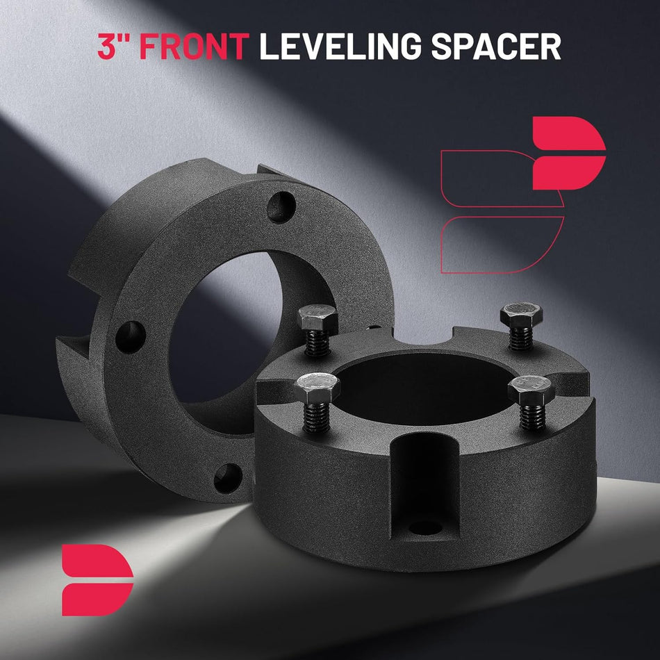 BDFHYK 3inch Front & 2inch Rear Leveling Lift Kit for Toyota Tundra 2007-2021 2WD/4WD