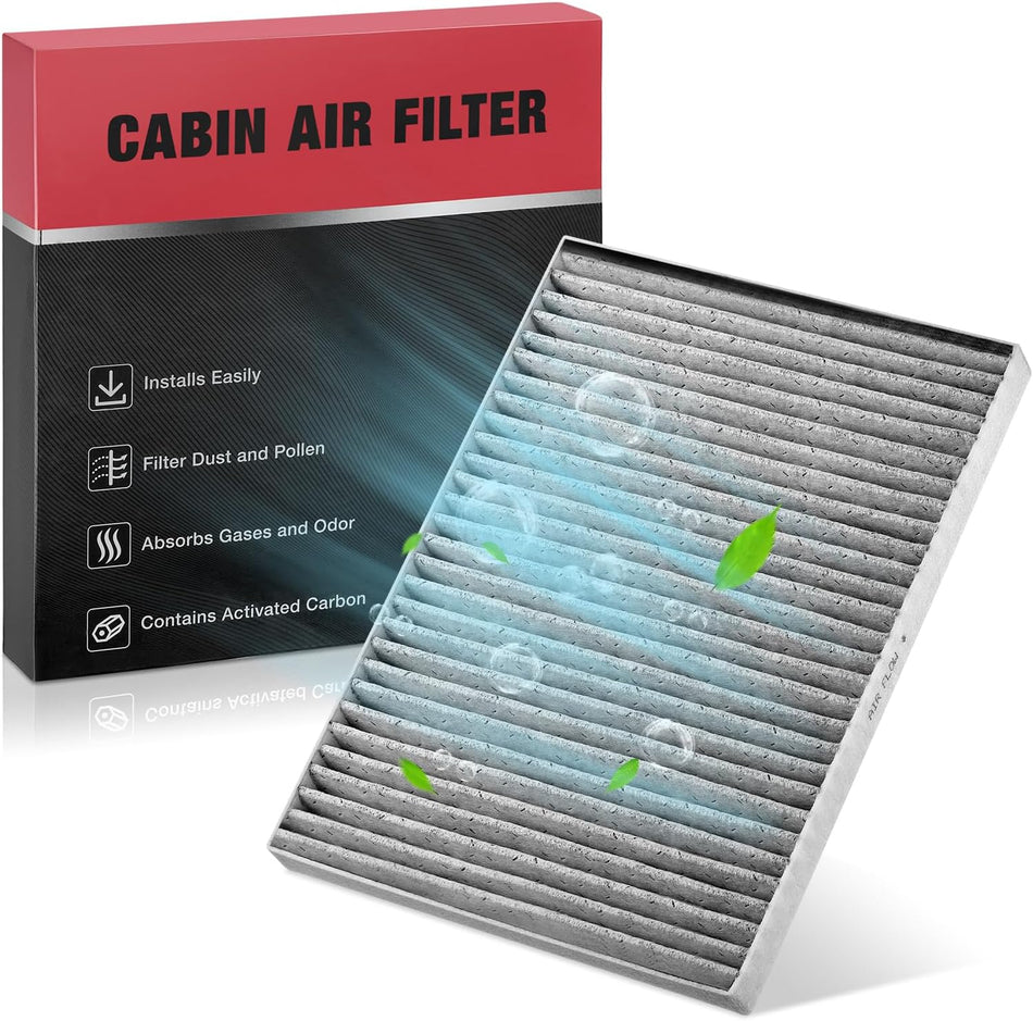 BDFHYK CF179C Cabin Air Filter w/Activated Carbon Compatible with Buick Enclave 08-17, Compatible with Chevy Traverse 09-17, compatible with GMC Acadia Limited/Acadia