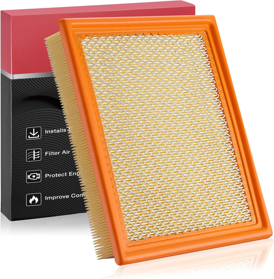 BDFHYK CA10262 Engine Air Filter Compatible with Ford & Lincoln, F-150 (2009-2023), Expedition (2007-2024), F-250 F-350 F-450 F-550 Super Duty (2008-2016), Navigator (2007-2024)