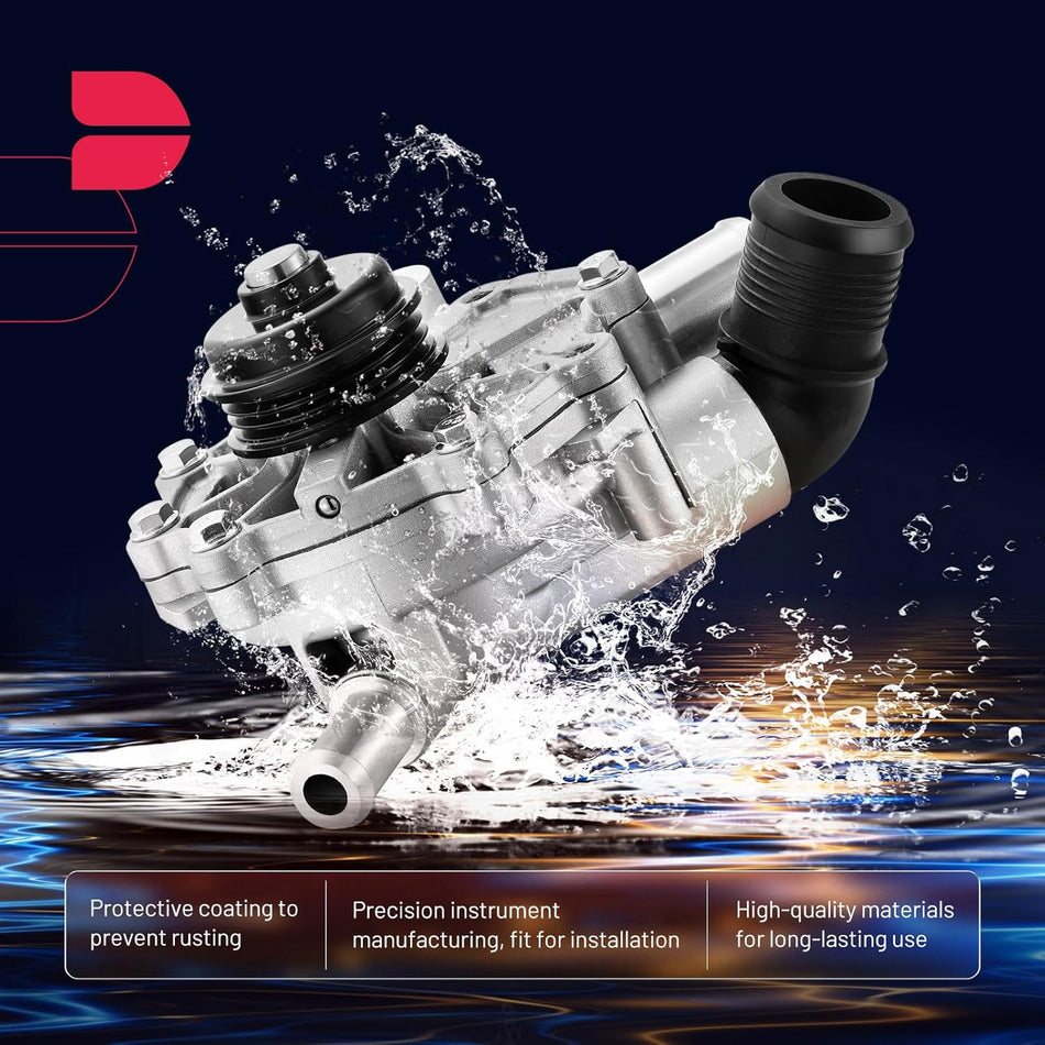 BDFHYK 41011 Automotive Engine Water Pump Kit Compatible with Ford Contour Escape Mystique Sable Taurus, Compatible with Mazda MPV Tribute 2000-2003
