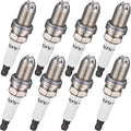 BDFHYK 8PCS Iridium Spark Plugs 3199 for BMW 325i 330i 525i 530i, Volvo S80 S90, Porsche 911 Boxster, Cadillac CTS