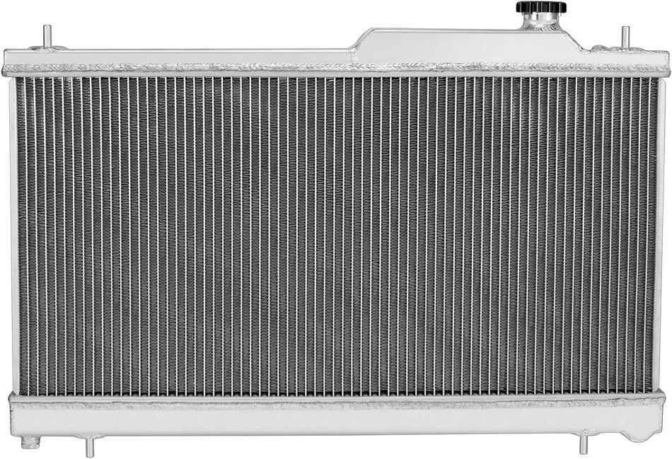 BDFHYK 2ROW-40MM MMRAD-STI-08 Aluminum Radiator Compatible with for Subaru 2008-2014 Impreza/2005-2009 Legacy/2005-2009 Outback/2015-2016 WRX STI H4 2.5L