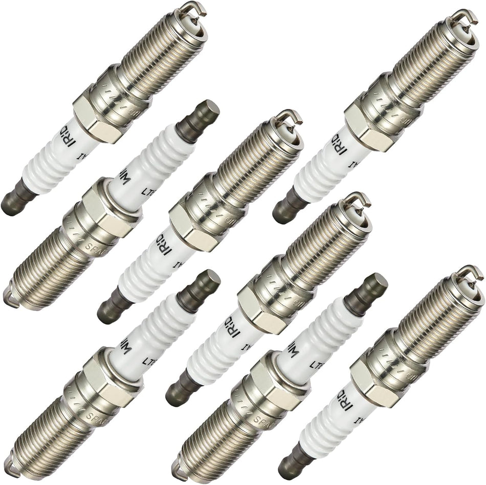 BDFHYK Set of 8 Iridium Spark Plug Compatible with 2011-2017 F-150 5.0L V8 2011-2017 Mustang 5.0L V8 2015-2017 Mustang 5.2L V8 Engine Replacement for SP548 LTR6AHX 91276 LTR6DP13 90374