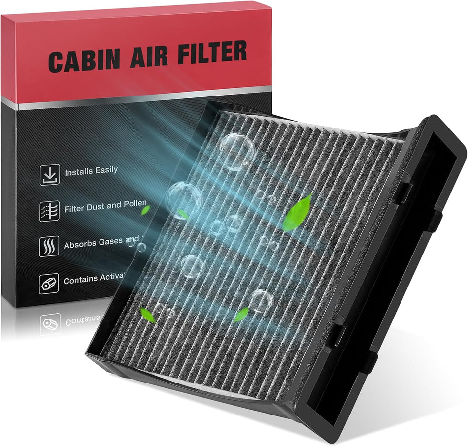 BDFHYK CF10930 Cabin Air Filter with Activated Carbon Compatible with Subaru WRX 2012-2021, WRX STI 2013-2021, Forester 2009-2018, Crosstrek 2016 2017, Impreza 2008-2016, XV Crosstrek 2013-2015