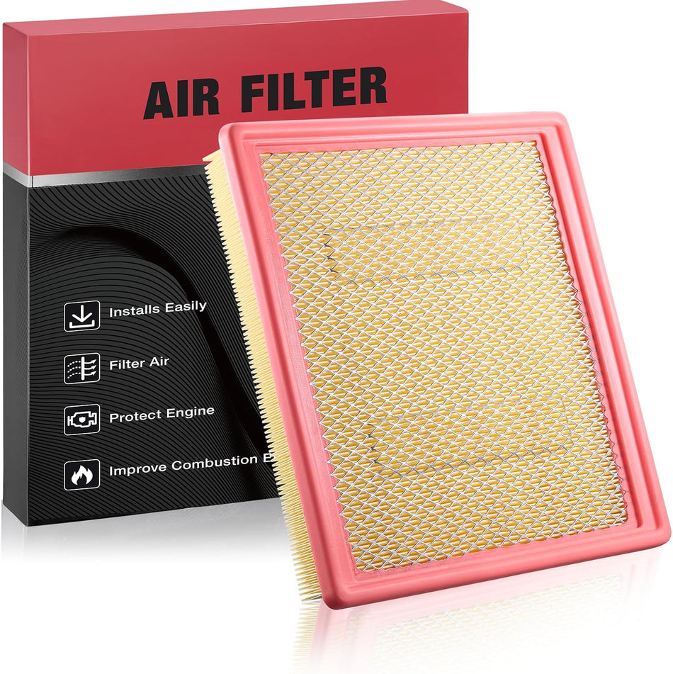 BDFHYK CA11959 Engine Air Filter Compatible with Chevrolet Colorado 15-22; Compatible with GMC Canyon 2015-2022, 2.5L 2.8L 3.6L, Replace# 23248945 A3195C PA8171 A48171
