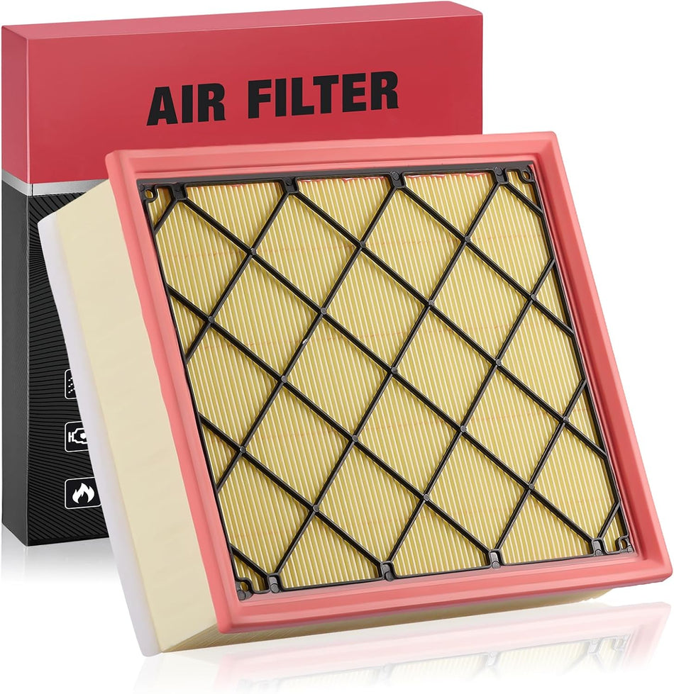 BDFHYK CA10253 Engine Air Filter Compatible with Volvo 2007-2013 C30, 2006-2013 C70, 2004-2011 S40, 2012-2016 S60, 2016 S60 Cross Country/XC70, 2005-2011 V50, 2015-2016 V60/XC60, 15 V60 Cross Country