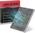 BDFHYK CF11663 1PC Cabin Air Filter with Activated Carbon for Buick Enclave 2008-2017, Chevy Traverse 2009-2017, GMC Acadia Limited/Acadia