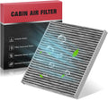 BDFHYK CF12307 Cabin Air Filter with Activated Carbon for Jeep Cherokee 2019-2023 2.0L/2.4L/3.2L