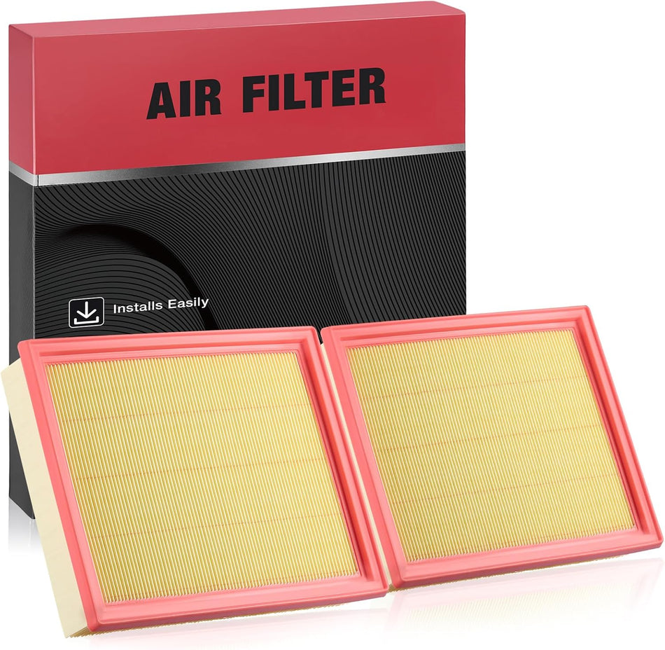 BDFHYK 2PC Engine Air Filters Compatible with Nissan 2021-2023 Pathfinder 3.5L V6, Compatible with INFINITI 2022-2023 QX60 3.5L V6, Replace# CA12931, 16546-6TA0A, PA99868, 165466TA0A