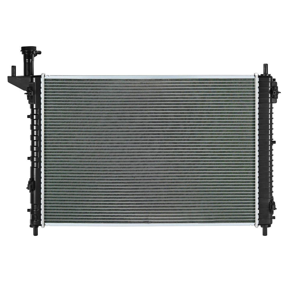 BDFHYK CU13007 Aluminum Radiator for Compatible with Buick Enclave Chevrolet Traverse GMC Acadia Saturn Outlook Full Aluminum Coolant Radiator 3.6L V6 Replace 13006