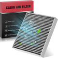BDFHYK 1PC CF10140 Cabin Air Filter with Activated Carbon for Mitsubishi Eclipse Cross/Outlander/Outlander Sport/RVR, Nissan Sentra/Maxima/Murano/Altima