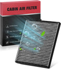 BDFHYK CF10546 Cabin Air Filter with Activated Carbon for Chevy Aveo 2004-2011, Pontiac G3/Wave 2005-2010