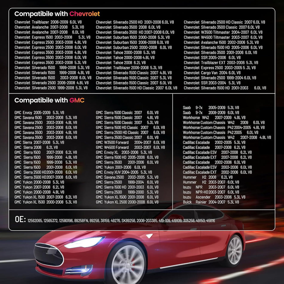 BDFHYK 38159 Belt Tensioner Assembly Pulley Compatible for 1999-2009 Buick Cadillac Chevrolet GMC Hummer Isuzu Saab Workhorse (Custom Chassis),tensi oner pulley Replacement 49276 305258 49150 45816