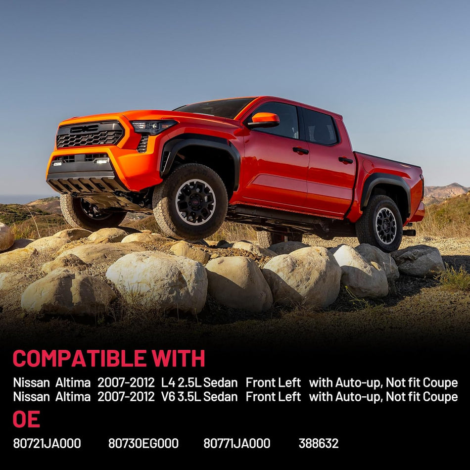 BDFHYK 80721JA000 Power Window Regulator with Motor Front Left Compatible with Nissan Altima 2007-2012