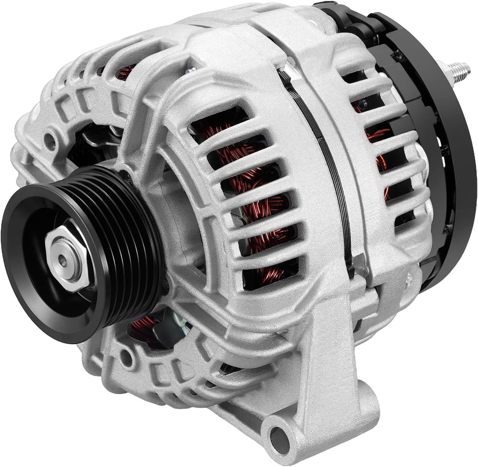 BDFHYK Alternator Compatible with Chevrolet Impala 2006-2011 3.9L V6/3.5L V6,Compatible with Chevrolet Monte Carlo 2006-2007 3.5L V6/3.9L V6 Replace 11185,11185N,11640,20757889,20911162,211185