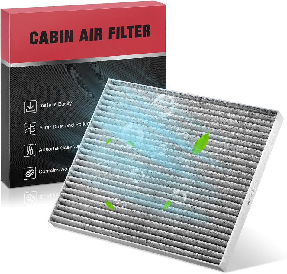 BDFHYK CF12283 Cabin Air Filter with Activated Carbon Compatible with Chrysler 2017-2024 Pacifica, 2020-2024 Voyager, 2021-2023 Grand Caravan