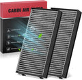 BDFHYK 2PC CF10936 Cabin Air Filters with Activated Carbon for BMW X5/X6 2007-2019 2.0L-4.8L l6/V8