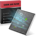 BDFHYK CF10729 Cabin Air Filter with Activated Carbon for Ram 1500/2500/3500/4500/5500, Dodge Caliber/Avenger/Journey/Cirrus/Sebring, Jeep Compass/Patriot